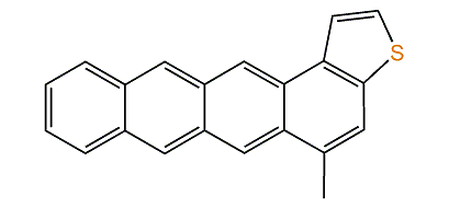 5-Methyl-benzo[7,8]anthro[2,1-b]thiophene